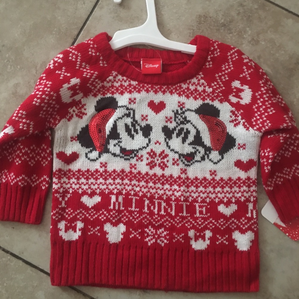 Christmas - Disney Minnie and Mickey Christmas 🎄 Sweater